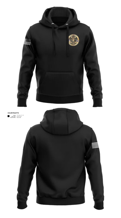 Bent County Sheriff 97911900 Hoodie - 100