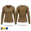 Noble county sheriffs dept Women's Long Sleeve V-neck Shirt - 1