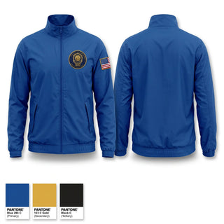 Windbreaker, Jersey City Police Department Special Victims Unit, Police, Teamtime, Team time, sublimation, custom sports apparel, team uniforms, spirit wear, spiritwear, sports uniforms, custom shirts, team store, custom team store, fundraiser sports, apparel fundraiser