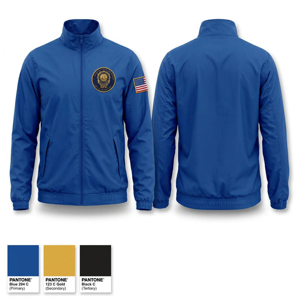 Windbreaker, Jersey City Police Department Special Victims Unit, Police, Teamtime, Team time, sublimation, custom sports apparel, team uniforms, spirit wear, spiritwear, sports uniforms, custom shirts, team store, custom team store, fundraiser sports, apparel fundraiser
