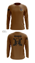 A Btry 1-206th FA Long Sleeve Performance Shirt - 21