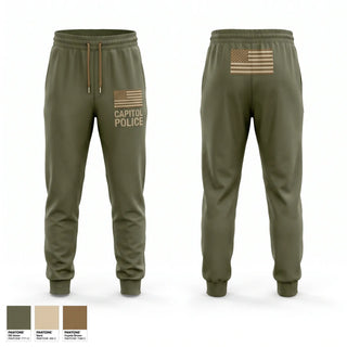 Sweatpants, Capitol Police, Police, Teamtime, Team time, sublimation, custom sports apparel, team uniforms, spirit wear, spiritwear, sports uniforms, custom shirts, team store, custom team store, fundraiser sports, apparel fundraiser