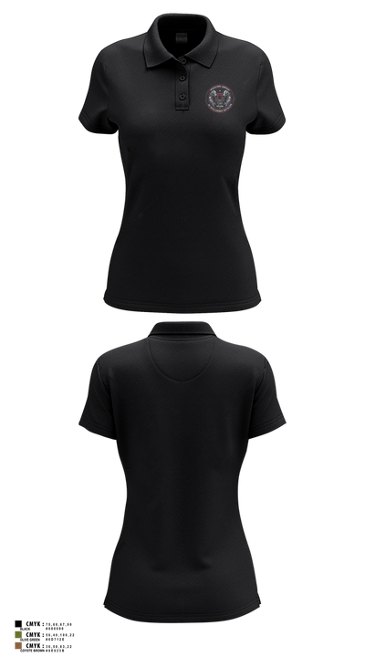 Operations Company 3d Intelligence Battalion 38917191 Women's Short Sleeve Performance Polo  - 9