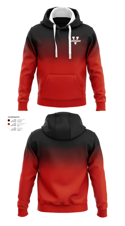 Valley Regional High School Basketball 91881078 Hoodie - 21