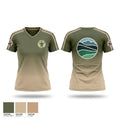 County of Nevada Women's Short Sleeve V-neck Shirt - 1