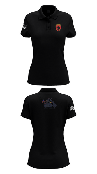 Womens Short Sleeve Performance Polo, 124th FRSD, , Teamtime, Team time, sublimation, custom sports apparel, team uniforms, spirit wear, spiritwear, sports uniforms, custom shirts, team store, custom team store, fundraiser sports, apparel fundraiser