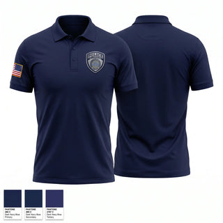 Short Sleeve Performance Polo, Williamsburg Police Department, Police, Teamtime, Team time, sublimation, custom sports apparel, team uniforms, spirit wear, spiritwear, sports uniforms, custom shirts, team store, custom team store, fundraiser sports, apparel fundraiser