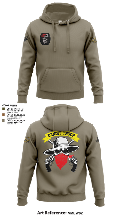 6-9 bandit troop 98315897 Hoodie - 3