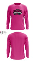 Pittsburgh Ballers 23897996 Long Sleeve Performance Shirt 4