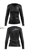 HSM-74 11388137 Women's Long Sleeve V-neck Shirt - 21