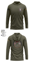 247TH Military Police Detachment Long Sleeve Performance Shirt with hood - 5