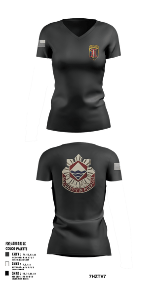 Womens Short Sleeve Vneck Shirt, 204th MEB Mountaineers, Army, Teamtime, Team time, sublimation, custom sports apparel, team uniforms, spirit wear, spiritwear, sports uniforms, custom shirts, team store, custom team store, fundraiser sports, apparel fundraiser