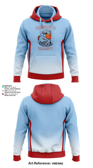 Hoodie, Crismon Rattlers, Women's Basketball, Teamtime, Team time, sublimation, custom sports apparel, team uniforms, spirit wear, spiritwear, sports uniforms, custom shirts, team store, custom team store, fundraiser sports, apparel fundraiser