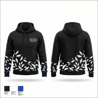 Little Rollers Youth Football and Cheer 50733796 Hoodie - 2