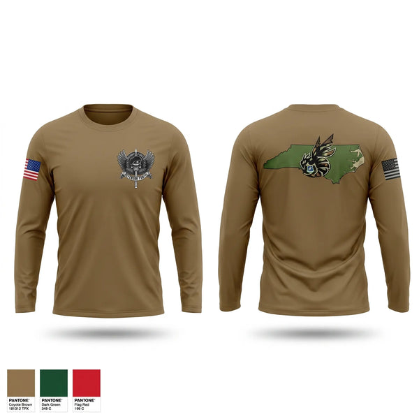 Long Sleeve Performance Shirt, 145 SFS, Air Force, Teamtime, Team time, sublimation, custom sports apparel, team uniforms, spirit wear, spiritwear, sports uniforms, custom shirts, team store, custom team store, fundraiser sports, apparel fundraiser