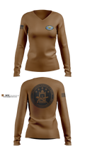 USNR NSW SRT-1 Women's Long Sleeve V-neck Shirt - 6