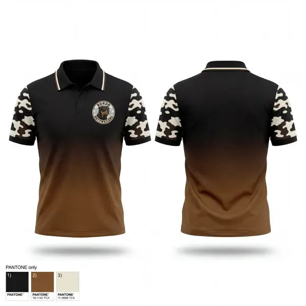 Short Sleeve Performance Polo, Rondo Rottweilers, Men's Basketball, Teamtime, Team time, sublimation, custom sports apparel, team uniforms, spirit wear, spiritwear, sports uniforms, custom shirts, team store, custom team store, fundraiser sports, apparel fundraiser