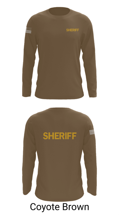Dorchester County Sheriffs office 81126244 Long Sleeve Performance Shirt 6
