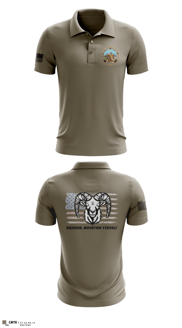 Short Sleeve Performance Polo, 650th RSG, Army, Teamtime, Team time, sublimation, custom sports apparel, team uniforms, spirit wear, spiritwear, sports uniforms, custom shirts, team store, custom team store, fundraiser sports, apparel fundraiser
