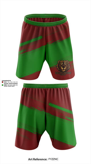 Athletic Shorts With Pockets, Bailey Bridge Middle School Cheer, Cheer, Teamtime, Team time, sublimation, custom sports apparel, team uniforms, spirit wear, spiritwear, sports uniforms, custom shirts, team store, custom team store, fundraiser sports, apparel fundraiser
