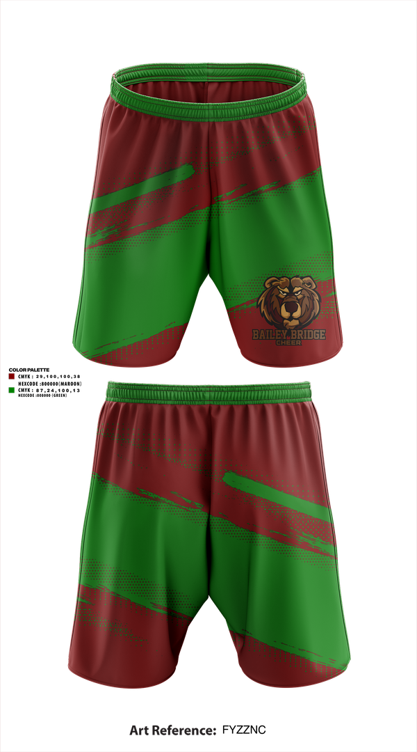 Athletic Shorts With Pockets, Bailey Bridge Middle School Cheer, Cheer, Teamtime, Team time, sublimation, custom sports apparel, team uniforms, spirit wear, spiritwear, sports uniforms, custom shirts, team store, custom team store, fundraiser sports, apparel fundraiser