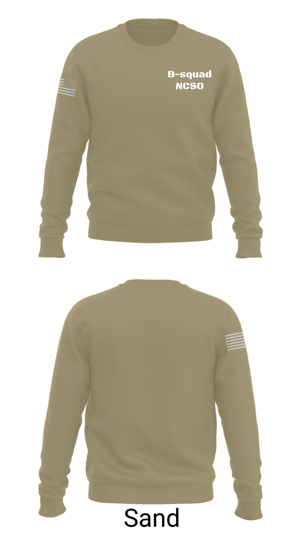 Crew Neck Sweatshirt, B-squad NCSO, , Teamtime, Team time, sublimation, custom sports apparel, team uniforms, spirit wear, spiritwear, sports uniforms, custom shirts, team store, custom team store, fundraiser sports, apparel fundraiser