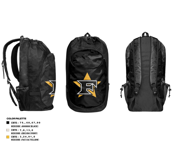 Gear Bag, Five Star Mafia, Baseball, Teamtime, Team time, sublimation, custom sports apparel, team uniforms, spirit wear, spiritwear, sports uniforms, custom shirts, team store, custom team store, fundraiser sports, apparel fundraiser