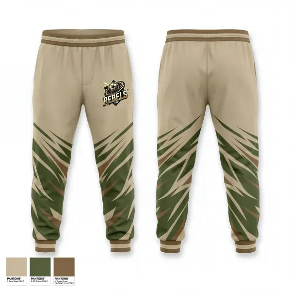 Sweatpants, Rebels FC, Men's Soccer, Teamtime, Team time, sublimation, custom sports apparel, team uniforms, spirit wear, spiritwear, sports uniforms, custom shirts, team store, custom team store, fundraiser sports, apparel fundraiser