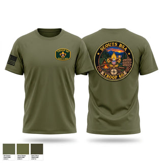 Old School Cotton Feel Shirt, Troup 60, Fire Department, Teamtime, Team time, sublimation, custom sports apparel, team uniforms, spirit wear, spiritwear, sports uniforms, custom shirts, team store, custom team store, fundraiser sports, apparel fundraiser