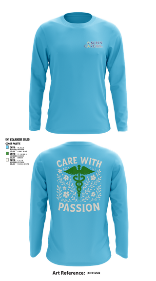 Long Sleeve Performance Shirt, Minn Care Home Health, , Teamtime, Team time, sublimation, custom sports apparel, team uniforms, spirit wear, spiritwear, sports uniforms, custom shirts, team store, custom team store, fundraiser sports, apparel fundraiser