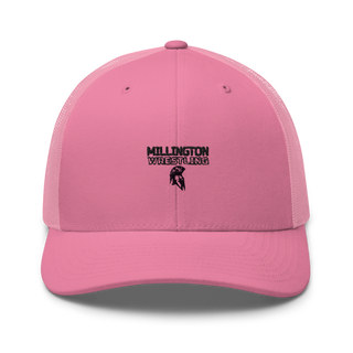 Millington Trojans Retro Trucker Hat | Yupoong 6606