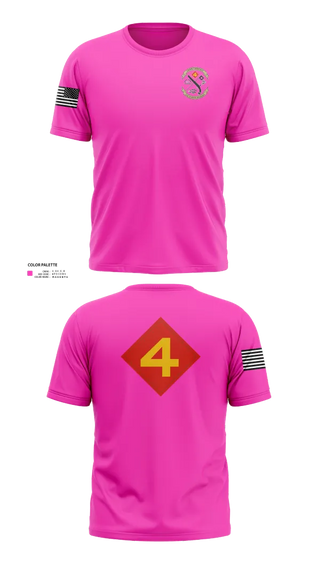 Old School Cotton Feel Shirt, 14th Marine regiment 4th Marine corps division, , Teamtime, Team time, sublimation, custom sports apparel, team uniforms, spirit wear, spiritwear, sports uniforms, custom shirts, team store, custom team store, fundraiser sports, apparel fundraiser