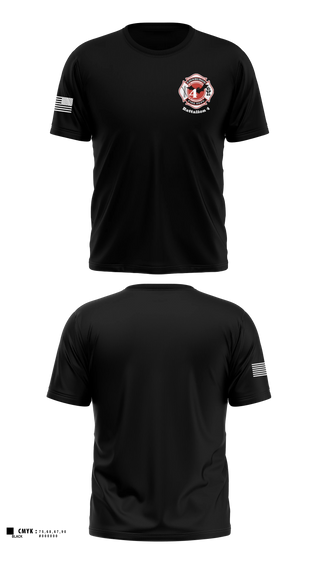 Old School Cotton Feel Shirt, Edinburgh Fire & Rescue, Fire Department, Teamtime, Team time, sublimation, custom sports apparel, team uniforms, spirit wear, spiritwear, sports uniforms, custom shirts, team store, custom team store, fundraiser sports, apparel fundraiser