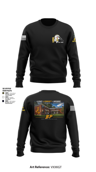 Crew Neck Sweatshirt, StyleWith_Che, Space Force, Teamtime, Team time, sublimation, custom sports apparel, team uniforms, spirit wear, spiritwear, sports uniforms, custom shirts, team store, custom team store, fundraiser sports, apparel fundraiser