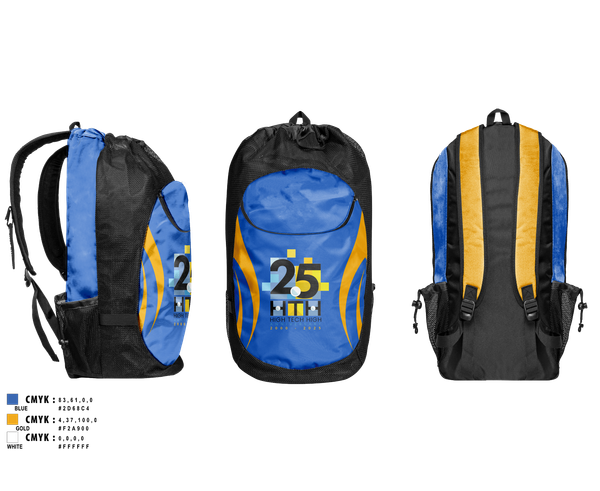 Gear Bag, High Tech High - Chula Vista Tennis, Tennis, Teamtime, Team time, sublimation, custom sports apparel, team uniforms, spirit wear, spiritwear, sports uniforms, custom shirts, team store, custom team store, fundraiser sports, apparel fundraiser