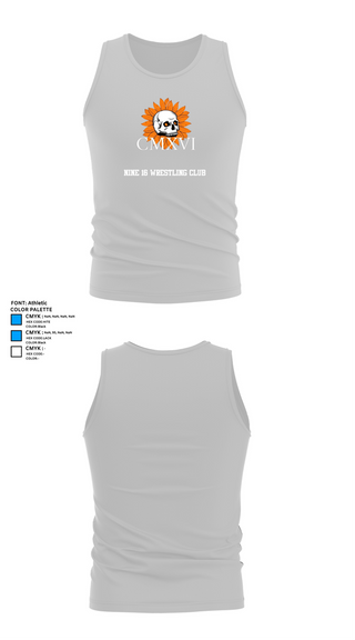 Tank Top, Nine 16 Wrestling Club, Wrestling, Teamtime, Team time, sublimation, custom sports apparel, team uniforms, spirit wear, spiritwear, sports uniforms, custom shirts, team store, custom team store, fundraiser sports, apparel fundraiser