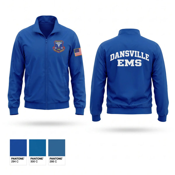 Windbreaker, DANSVILLE EMS, EMS/EMT, Teamtime, Team time, sublimation, custom sports apparel, team uniforms, spirit wear, spiritwear, sports uniforms, custom shirts, team store, custom team store, fundraiser sports, apparel fundraiser