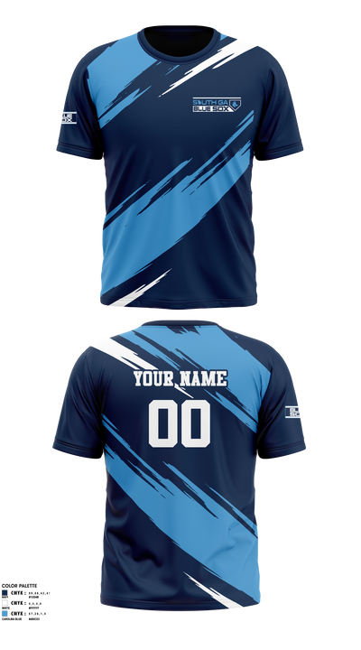 South GA Blue Sox Short Sleeve Performance Shirt - 3