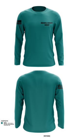 Long Sleeve Performance Shirt, MacDill Chiefs' Group, , Teamtime, Team time, sublimation, custom sports apparel, team uniforms, spirit wear, spiritwear, sports uniforms, custom shirts, team store, custom team store, fundraiser sports, apparel fundraiser