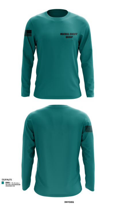 MacDill Chiefs' Group 59978394 Long Sleeve Performance Shirt 103