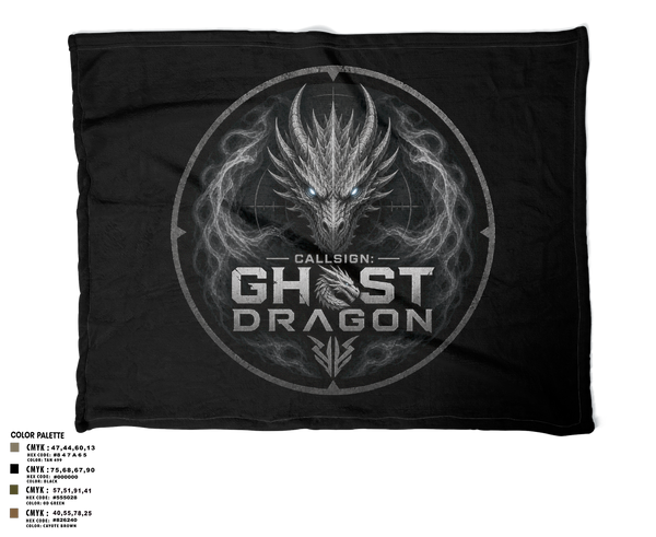 Blanket, CS: GhostDragon, , Teamtime, Team time, sublimation, custom sports apparel, team uniforms, spirit wear, spiritwear, sports uniforms, custom shirts, team store, custom team store, fundraiser sports, apparel fundraiser
