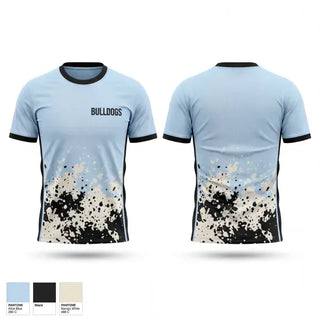 Old School Cotton Feel Shirt, Bulldogs, Baseball, Teamtime, Team time, sublimation, custom sports apparel, team uniforms, spirit wear, spiritwear, sports uniforms, custom shirts, team store, custom team store, fundraiser sports, apparel fundraiser