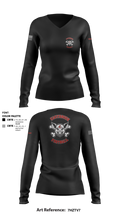 Eastbrook Football 93243823 Women's Long Sleeve V-neck Shirt - 5