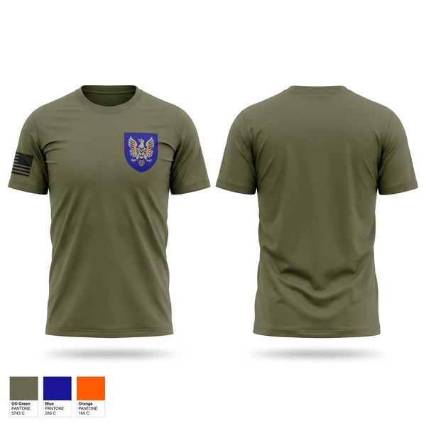Old School Cotton Feel Shirt, 11th AVN BDE, Army, Teamtime, Team time, sublimation, custom sports apparel, team uniforms, spirit wear, spiritwear, sports uniforms, custom shirts, team store, custom team store, fundraiser sports, apparel fundraiser