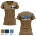 Water dawgs 4-1 Women's Short Sleeve V-neck Shirt - 1