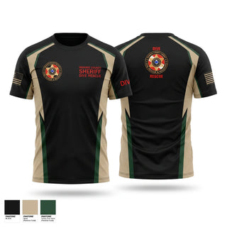 Short Sleeve Performance Shirt, MOHAVE COUNTY SHERIFF DIVE RESCUE, Police, Teamtime, Team time, sublimation, custom sports apparel, team uniforms, spirit wear, spiritwear, sports uniforms, custom shirts, team store, custom team store, fundraiser sports, apparel fundraiser