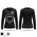 State agent Women's Long Sleeve V-neck Shirt - 1