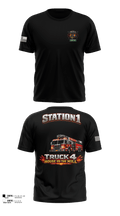 Bohemia fire department 87971345 Short Sleeve Performance Shirt - 100