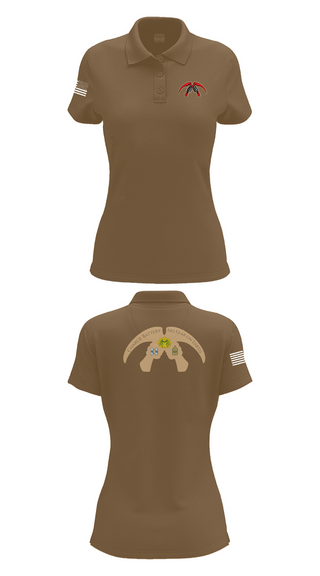 Womens Short Sleeve Performance Polo, Cronos, Army, Teamtime, Team time, sublimation, custom sports apparel, team uniforms, spirit wear, spiritwear, sports uniforms, custom shirts, team store, custom team store, fundraiser sports, apparel fundraiser