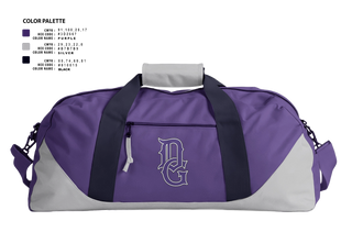 Duffle Bag, Devil Crabs, Baseball, Teamtime, Team time, sublimation, custom sports apparel, team uniforms, spirit wear, spiritwear, sports uniforms, custom shirts, team store, custom team store, fundraiser sports, apparel fundraiser